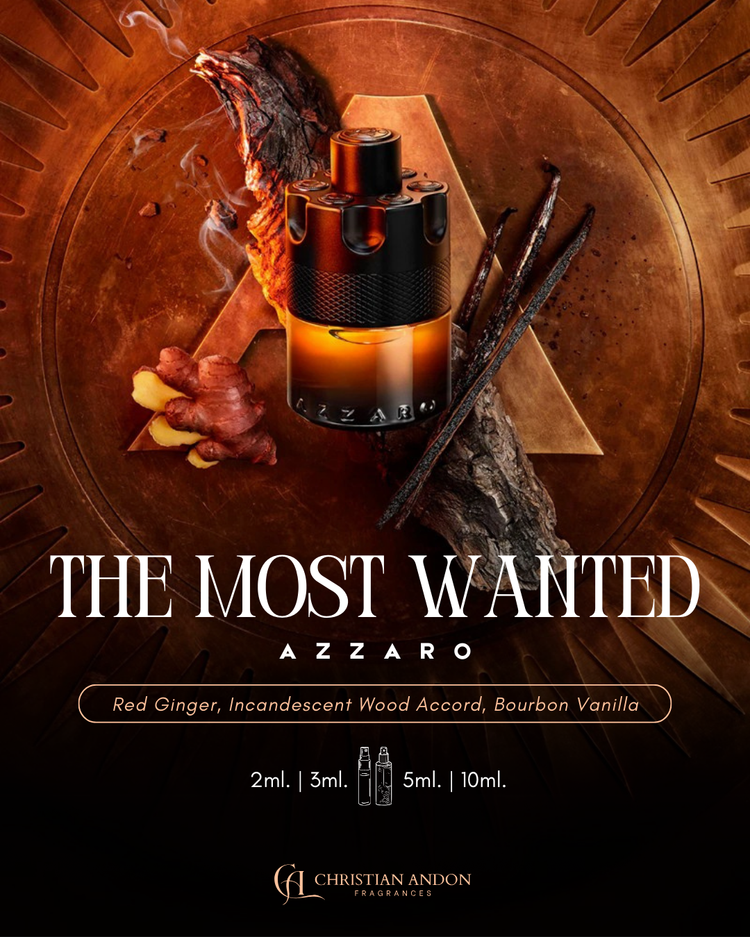 CA Fragrances Azzaro The Most Wanted