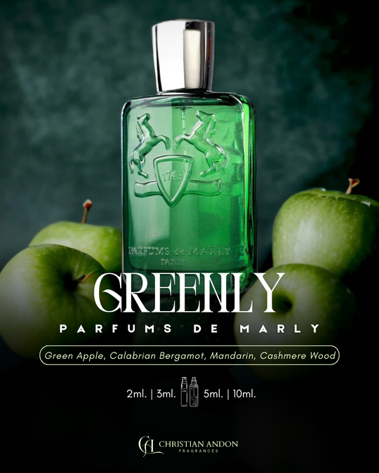 CA Fragrances PDM Greenly