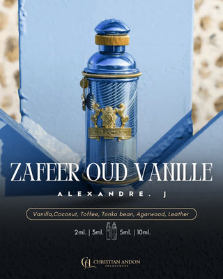 Alexandre.J The Collector: Zafeer Oud Vanille - Christian Andon