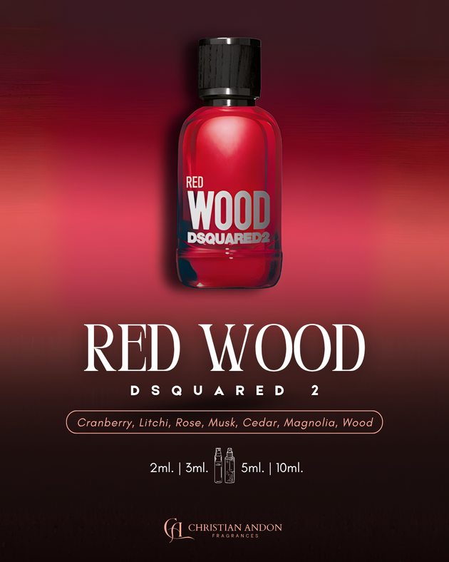 CA fragrances Dsquared2 Red Wood